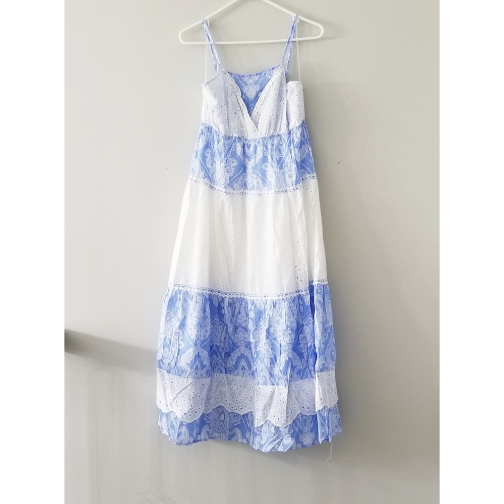 Blue & White Summer Dress